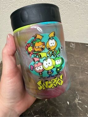 80s Classic Cartoon Series Snorks Standard 12 oz Can Cooler Handmade